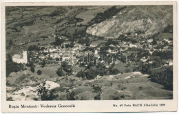 * T2/T3 Verespatak, Rosia Montana; Vederea Generala / Látkép / General View. Foto Bach (Alba-Iulia) No. 69. 1929. - Non Classés