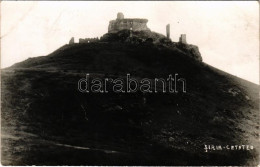 T3 1939 Világos, Siria; Vár / Cetatea / Castle. Photo (ragasztónyom / Gluemark) - Unclassified