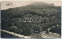 * T2/T3 1924 Zajzon, Zaizon-fürdő, Zajzonfürdő, Baile Zizin; Munte Lui Dongu / Látkép / General View. Photo (Rb) - Zonder Classificatie