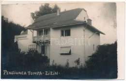 * T2/T3 1939 Zajzon, Zaizon-fürdő, Zajzonfürdő, Baile Zizin; Pensiunea Tompa / Tompa Penzió / Hotel. Photo (fl) - Non Classés
