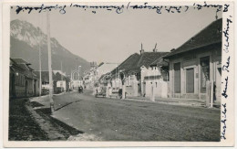 * T2/T3 1938 Zernest, Zernyest, Zarnesti; Utca / Street View. Fotoblitz Photo (Rb) - Ohne Zuordnung