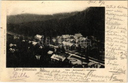 T2/T3 1901 Barlangliget, Höhlenhain, Tatranská Kotlina (Tátra, Magas-Tátra, Vysoké Tatry); Sima T. Kiadása (apró Szakadá - Ohne Zuordnung