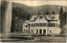 T2/T3 1910 Dobsina, Dobschau; Jégbarlangi Szálloda. Feitzinger Ede Kitüntetett Műkiadása 106. / Hotel Zur Eishöhle / Hot - Zonder Classificatie