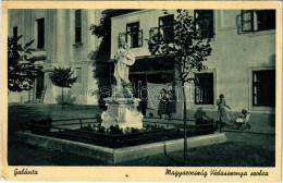 ** T2/T3 Galánta, Galanta; Magyarország Védasszonya Szobor / Patrona Hungariae Statue, Monument (EK) - Non Classificati