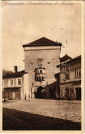 T2/T3 1933 Körmöcbánya, Kremnitz, Kremnica; Mestská Brána / Városi Kapu, F. Tandlich üzlete / Gate, Shop (EK) - Non Classés