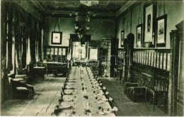 T2 1912 Losonc, Lucenec (?); Katonai Tiszti étkezde Belső (?). Divald Károly Fia / Restaurant Of The Military Officers ( - Non Classés