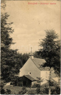 T3 1923 Stószfürdő, Stoósz-fürdő, Kúpele Stós; Máriahegyi Kápolna. Wlaszlovits Gusztáv Kiadása / Chapel (EB) - Ohne Zuordnung