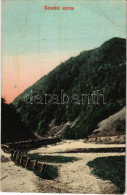 * T2/T3 1909 Vereckei-hágó, Veretsky Pass (Bereg); Vereckei-szoros. Tatz Ferenc Kiadása / Gorge (Rb) - Zonder Classificatie