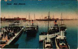 * T3 1917 Fiume, Rijeka; Molo Adamich (Rb) - Non Classificati