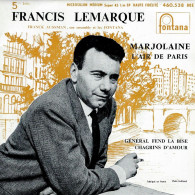 FRANCIS LEMARQUE - FR EP - MARJOLAINE +  3 - Sonstige - Franz. Chansons