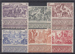 WALLIS & FUTUNA TCHAD RHIN POSTE AERIENNE N° 5/10 NEUFS ** GOMME SANS CHARNIERE - Unused Stamps
