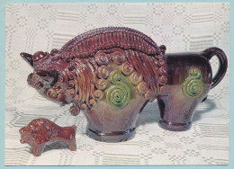 Souvenirs "Belovezkskii Bisons" (majolica) - Belovezhskaya Bisons - Céramique - Objets D'art