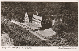 5400 KOBLENZ - STADTWALD, Berghotel Rittersturz, Luftaufnahme, 1951 - Koblenz