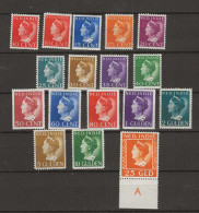 1941 MNH Nederlands Indië. NVPH 274-89 Postfris** With Recent And Old Certificate - Netherlands Indies