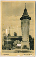 T2/T3 1943 Palicsfürdő, Palic; Bejárat A Fürdőbe. Leporellolap 10 Képpel / Entry To The Spa. Leporellocard With 10 Image - Sin Clasificación