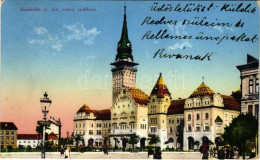 T2/T3 1917 Szabadka, Subotica; Sz. Kir. Város Székháza / Town Hall - Ohne Zuordnung