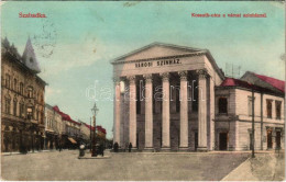 T2 1911 Szabadka, Subotica; Kossuth Utca, Városi Színház. Víg Zsigm. Sándor Kiadása / Street, Theatre - Zonder Classificatie