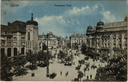 T2/T3 1912 Berlin, Potsdamer Platz, Bierhaus Siechen / Square, Beer Hall, Tram, Automobile (EK) - Ohne Zuordnung