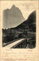 T2/T3 1902 Rauma, Romsdalshorn / Romsdalshornet / Mountain, Bridge (EK) - Non Classificati