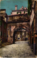 * T2/T3 Trieste, Antico Arco Di Riccardo, Trattoria All Antico Trionfo Matteo Franicevich / Restaurant (EK) - Ohne Zuordnung