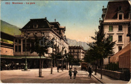 ** T2/T3 Montreux, La Gare / Railway Station (EK) - Non Classificati