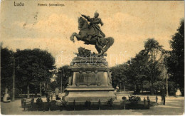 T2/T3 Lviv, Lwów, Lemberg; Pomnik Sobieskiego / Statue (EK) - Zonder Classificatie