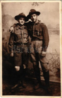 ** T2/T3 Magyar Cserkészek. Pankovits István Fényképészeti Műterme, Gyömrő Eötvös U. / Hungarian Scouts. Photo (EK) - Ohne Zuordnung