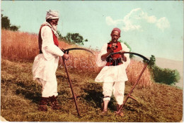 T3 1907 Bosnyák Földművesek / Bosnian Farmers + "K. Und K. Milit. Post Sarajevo" (Rb) - Sin Clasificación