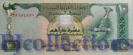 UNITED ARAB EMIRATES 10 DIRHAMS 1998 PICK 20a AU/UNC - Emirati Arabi Uniti