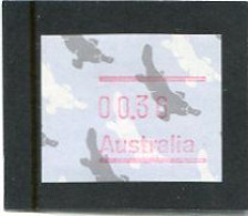 AUSTRALIA - 1986  36c  FRAMA  PLATYPUS  NO  POSTCODE  MINT NH - Machine Labels [ATM]