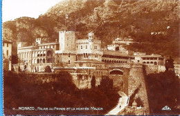 *CPA - MONACO - Palais Du Prince Et La Montée Major - Palais Princier