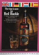 - A123 / GRAND AUTOCOLLANT - RED HACKLE / SCOTCH WHISKY - Stickers