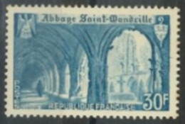 FRANCE - 1951 - ABBEY OF SAINT WANDRILLE STAMP, # 888, UMM (**). - Neufs