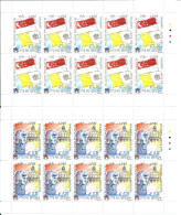 VATICANO 2006 RELAZIONI DIPLOMATICHE SINGAPORE E SANTA SEDE 2 MINIFOGLI ** MNH - Blocs & Hojas