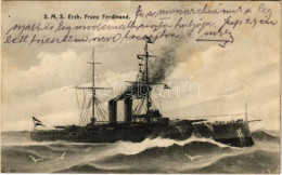 T2 1908 SMS Erzherzog Franz Ferdinand Az Osztrák-Magyar Haditengerészet Radetzky-osztályú Csatahajója / K.u.K. Kriegsmar - Unclassified