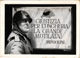 ** T2/T3 Egy Szerződés Nem Lehet Sírbolt! Kiadja A Magyar Nemzeti Szövetség / Mussolini, Hungarian Irredenta Propaganda  - Zonder Classificatie