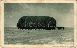 T3 1917 A Léghajó Felderítő útra Indul. Az Érdekes Újság Kiadása / WWI Austro-Hungarian K.u.K. Military, Observation Air - Unclassified