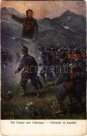 ** T3 Királyért és Hazáért! / Für Kaiser Und Vaterland / WWI Austro-Hungarian K.u.K. Military Art Postcard. A. F. W. III - Sin Clasificación