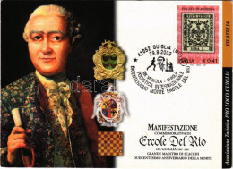* T2/T3 1802-2002 Manifestazione Commemorativa Di Ercole Del Rio. Da Guiglia Grande Maestro Di Scacchi / Sakknagymester  - Unclassified