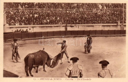 ** T4 Nimes, Arena, Bullfight, Torreador "Un D'Escabello" (fa) - Ohne Zuordnung