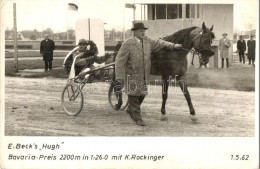 * T3 E. Beck's "Hugh". Bavaria-Preis Mit K. Rockinger / Horse Race Photo (fl) - Unclassified
