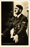 ** T1 Adolf Hitler, Die Historische Reichstagsitzung Vom 1939 / Náci Propaganda / German Nazi Propaganda. Photo Hoffmann - Ohne Zuordnung