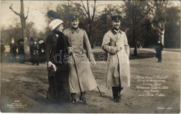 T3 1913 Prinz Ernst August, Herzog Zu Braunschweig Mit Seiner Braut Prinzessin Victoria Luise Von Preussen Und Prinz Osk - Zonder Classificatie