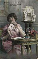 * T3 Lady Sealing A Letter, R&K No. 2725/3 (fa) - Unclassified