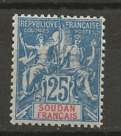 SOUDAN N° 18 NEUF** LUXE SANS CHARNIERE  / Hingeless / MNH - Nuevos