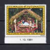 WALLIS ET FUTUNA PA  N° 113   NEUF SANS CHARNIERE COTE 7.70€    NOEL CRECHE - Unused Stamps