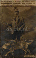 T3/T4 1911 Der Bauernschreck Ein 6 Jähriger Balkan Wolf / Vadász Egy Lelőtt 6 éves Balkáni Farkas / Hunter With A 6 Year - Non Classés