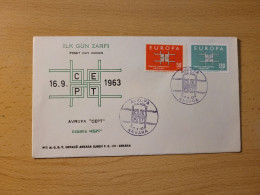 FDC 1963 EUROPA - FDC