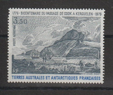 TAAF 1976 Passage De Cook PA 47, 1 Val ** MNH - Poste Aérienne