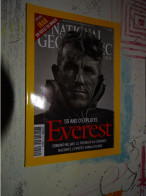 National Géographic France N 44 - 50 Ans D'exploits EVEREST - Formato Piccolo : 1961-70